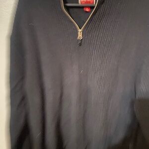 Black Sweater with Zip